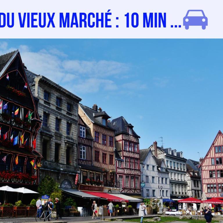 Charmant T3 - 4 personnes - Place de parking - Appartement 2 Chambres - 33