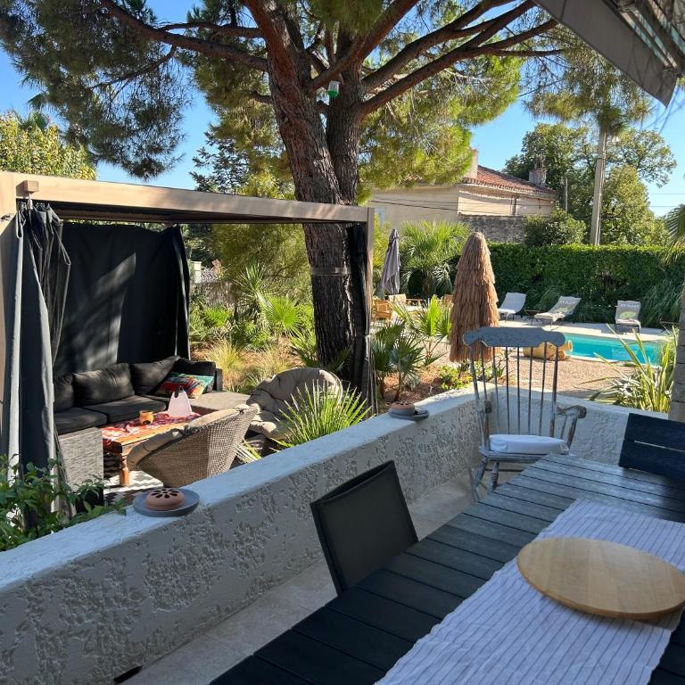 Villa les 3 lumières 8-10 personnes, Clim, piscine à proximité des plages - Villa avec Piscine Privée - 5