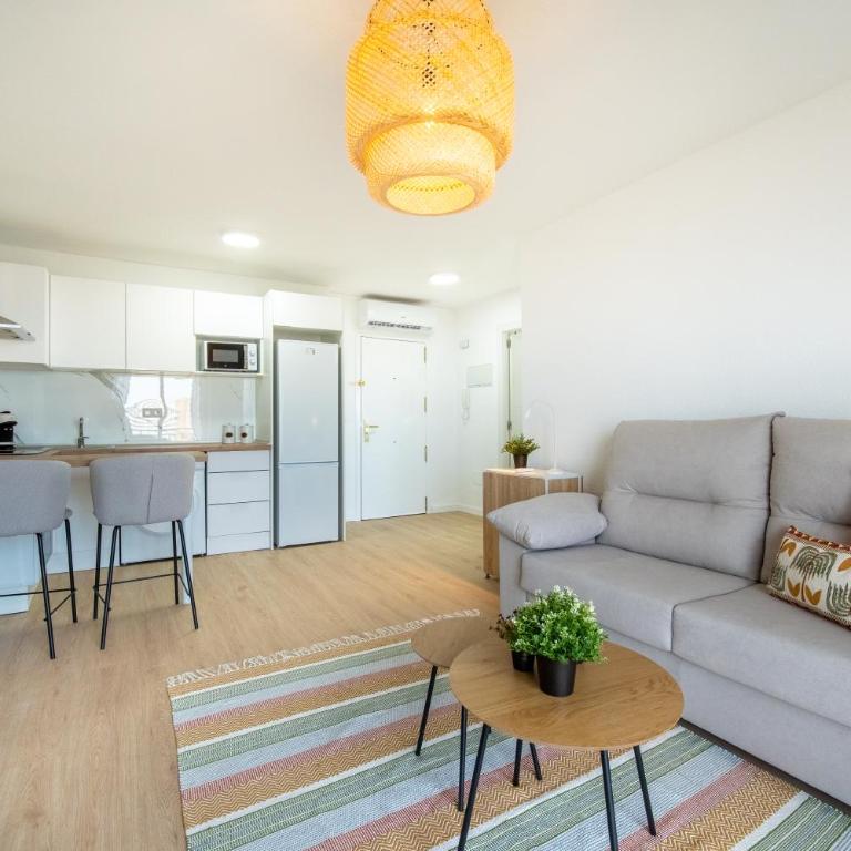 Seaside Penthouse in Alicante - AC and Wifi - Appartement 1 Chambre - 6