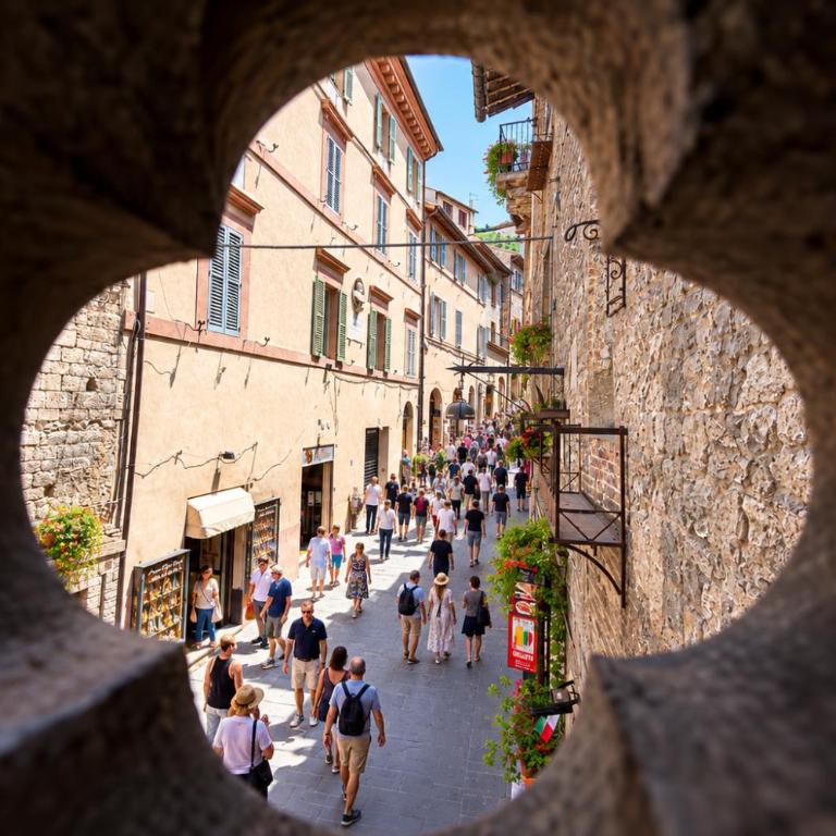 LA LOGGIA DI PORTICA Residenza Storica Assisi Centro - Apartamento Deluxe de 2 dormitorios con balcón - 13