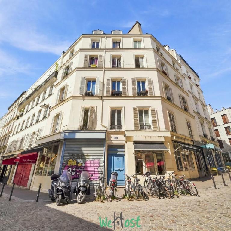 Parisian Charm at the Foot of Sacré-Cœur - Appartement - 12