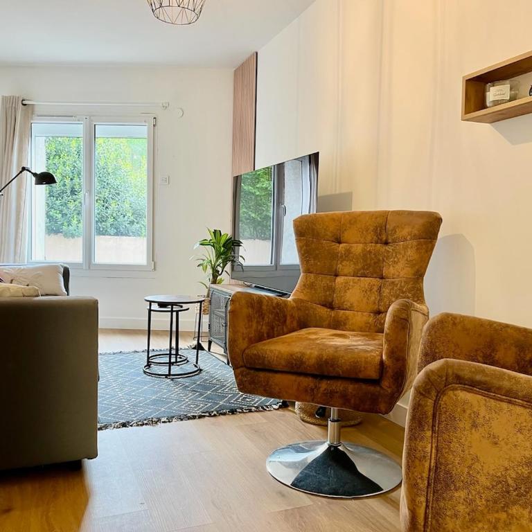 Le Branvile, Appartement chic et lumineux calme et confort - Appartement 2 Chambres - 1