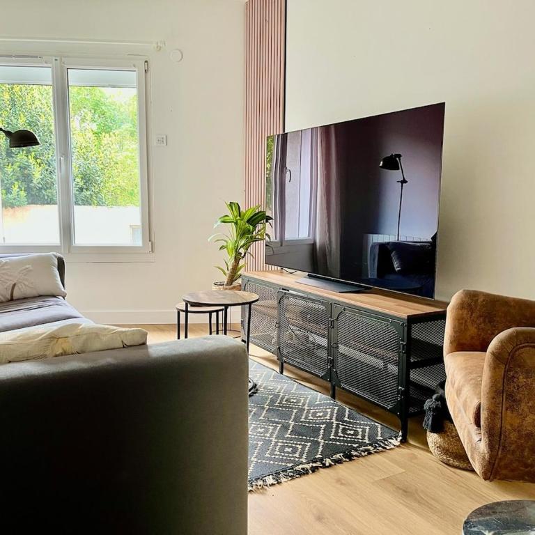 Le Branvile, Appartement chic et lumineux calme et confort - Appartement 2 Chambres - 5