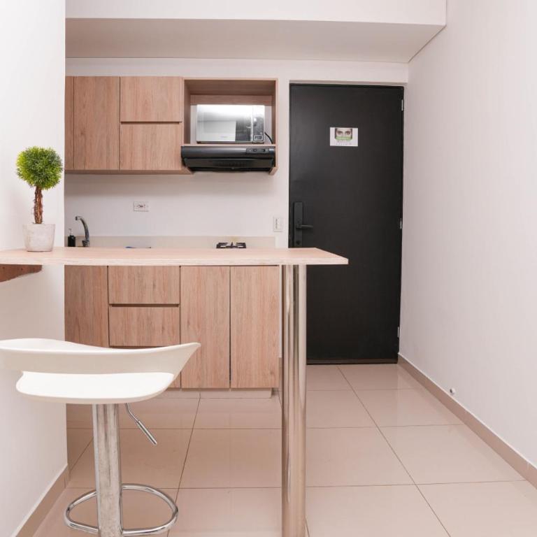 Apartamentos Oslo Tesoro by HOUSY - One-bedroom Loft Apartment - 11
