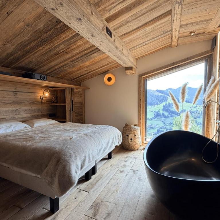Large chalet with private pool and Nordic bath - Chalet - 9