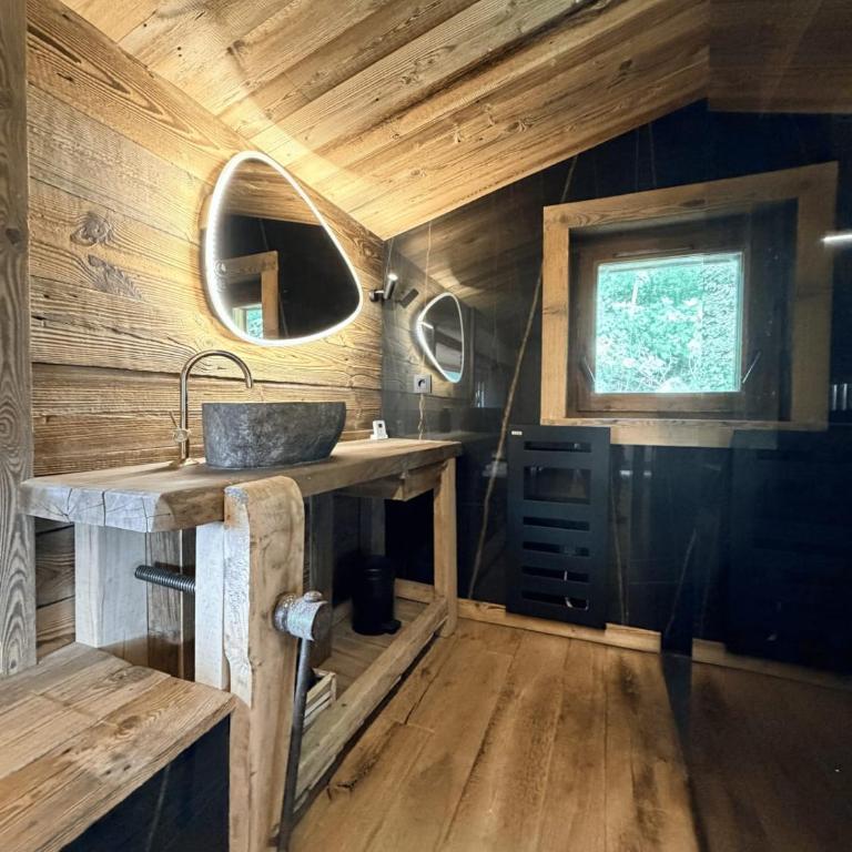 Large chalet with private pool and Nordic bath - Chalet - 13