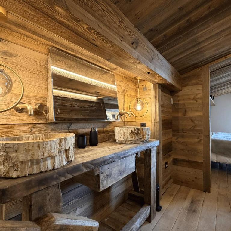 Large chalet with private pool and Nordic bath - Chalet - 11