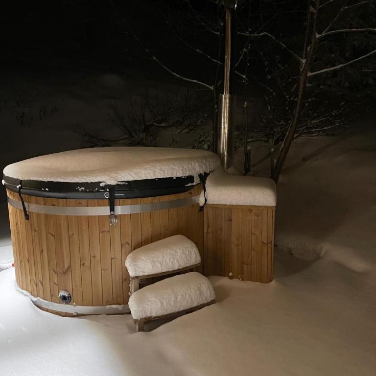 Large chalet with private pool and Nordic bath - Chalet - 25