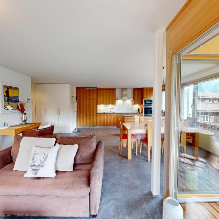 Apartment Chalcherin 6 - Apartment mit Blick auf die Berge - 3