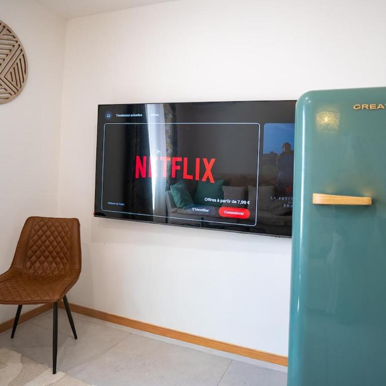 La Bulle d'Or T3, train station, parking, whirlpool and air conditioning - Apartment mit 2 Schlafzimmern - 10