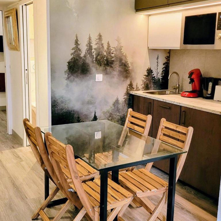 Studio rénové 4 pers, ski aux pieds, balcon - Studio - 5