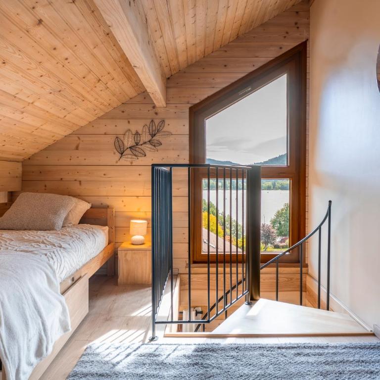 La Suite and Le Cocon, 2 apartments, balnéo avec vue lac - Appartamento con 3 Camere da Letto e Vista Lago - 5