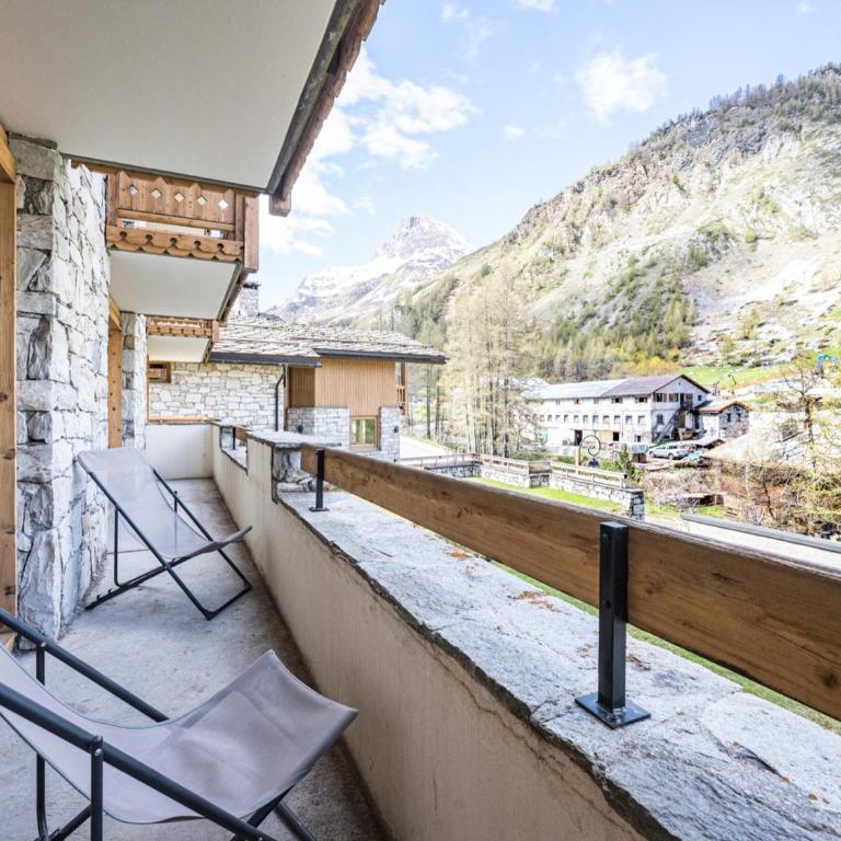 Beau 5 pièces à Val-d'Isère, 8 pers., avec parking - Appartement 4 Chambres - 16
