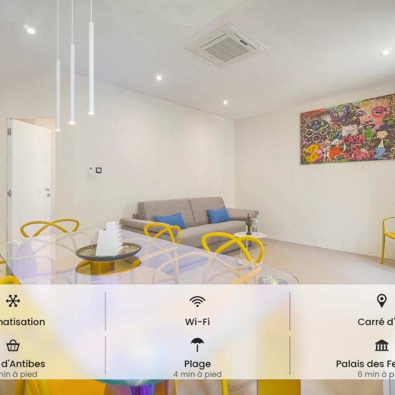 Moderne 2 chambres, CARRE D'OR- COEUR DE CANNES A2B194 - Apartment - 1