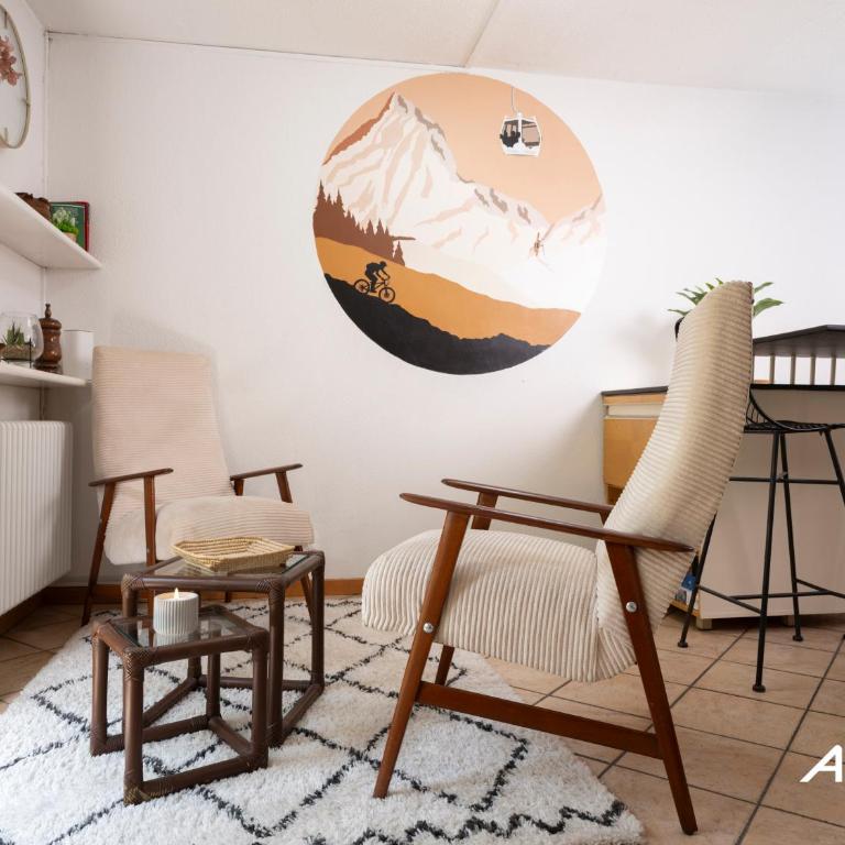 DUST AND SNOW - Sulle Piste da Sci di Pila - Deluxe Studio mit Doppelbett - 9