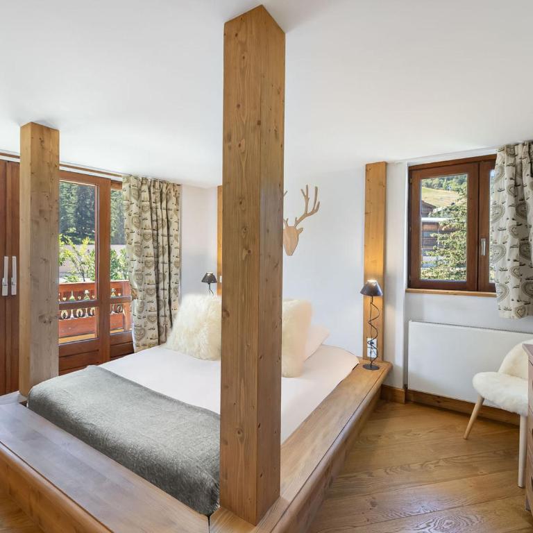 Appartement skis aux pieds, 3 chambres, Courchevel 1850 - Three-Bedroom Apartment - 14