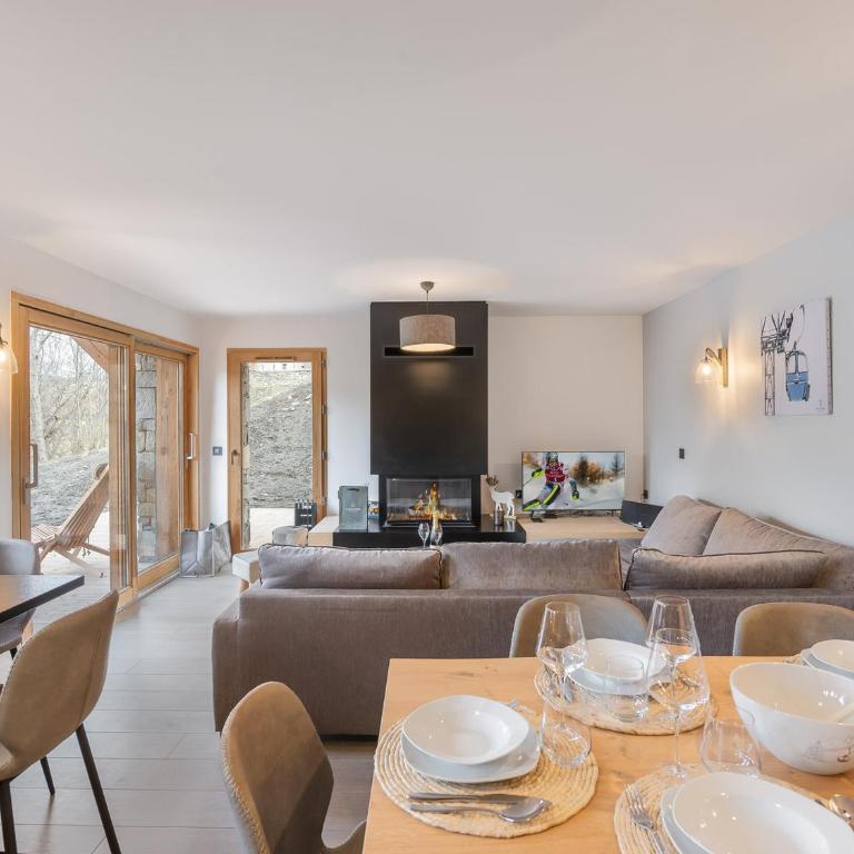 Appartement Saint-Martin 6 pers avec bain nordique - Appartement 3 Chambres - 8
