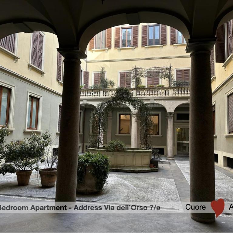 Cuore di Brera, central luxury oasis - Appartamento con 2 Camere da Letto e Vista Cortile - 2