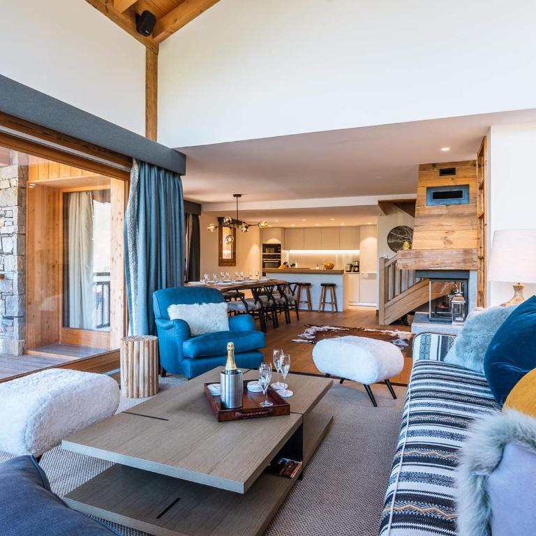 Chalet luxueux, accès direct aux pistes, parking et WIFI inclus - FR-1-344-773 - Chalet - 18
