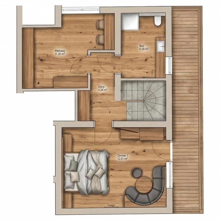 Tuxer Sporthaus, Apartment - Appartamento con 3 Camere da Letto - 9