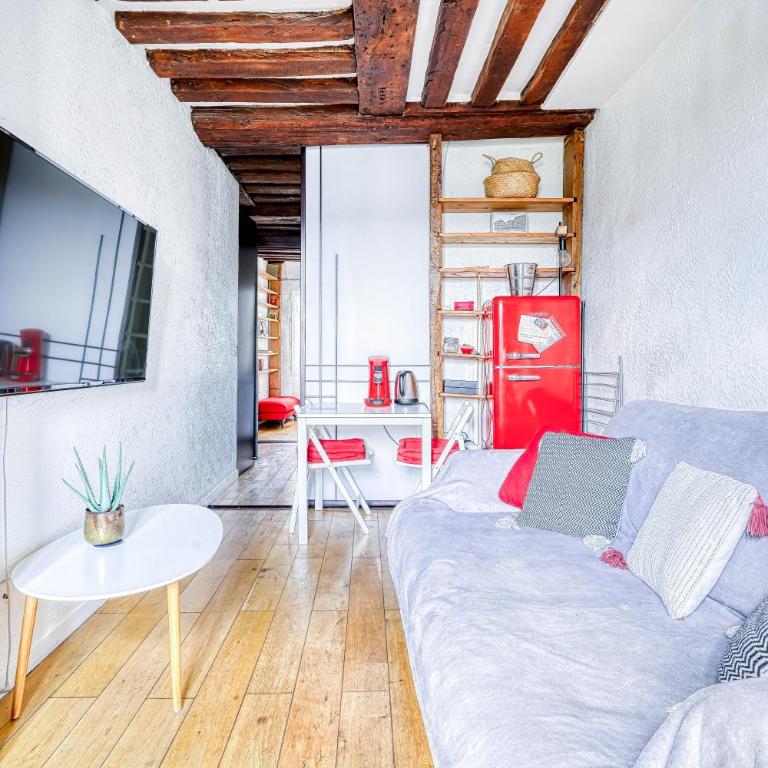 T2 Central Paris Louvre, Châtelet Marais - Appartement 1 Chambre - Vue sur Ville - 30
