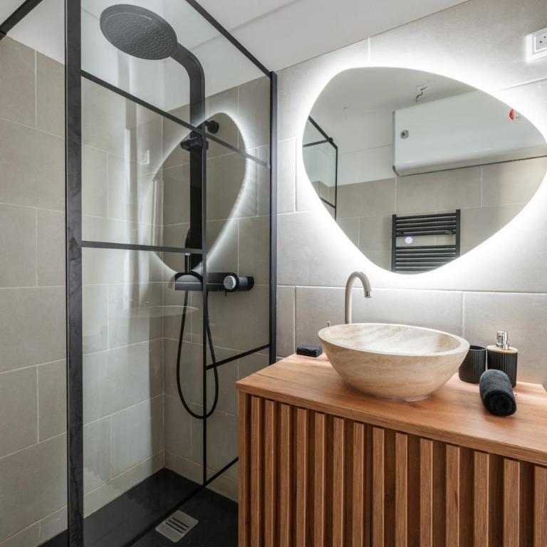 Cozy & Stylish with Air conditioning & Balcony - Libération - Appartement 1 Chambre - 18