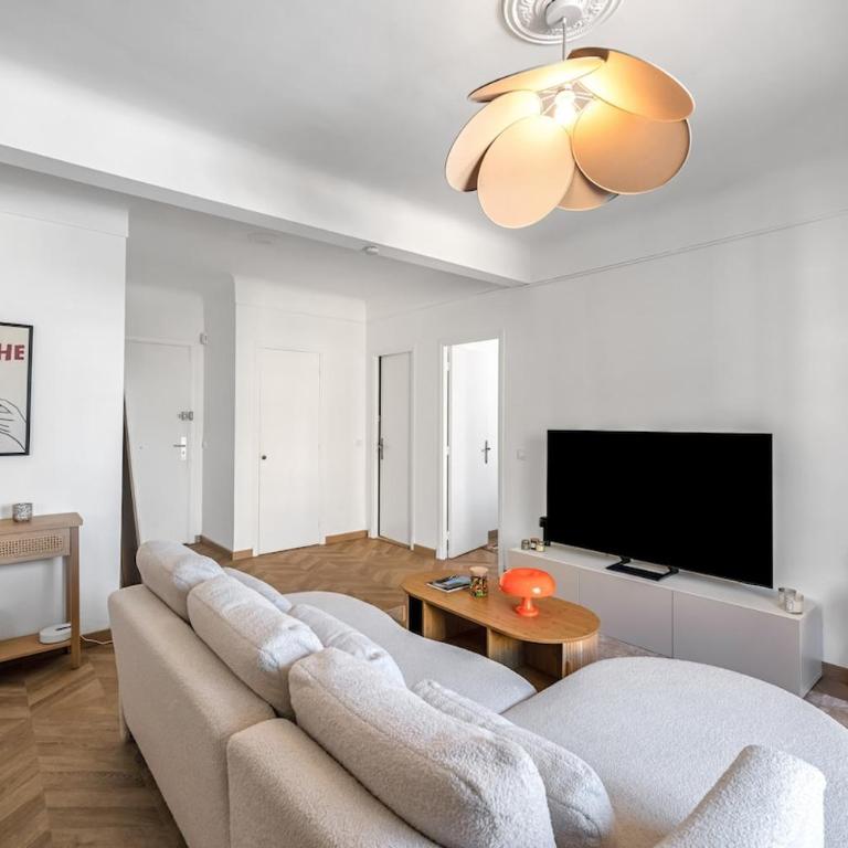 Cozy & Stylish with Air conditioning & Balcony - Libération - Appartement 1 Chambre - 33