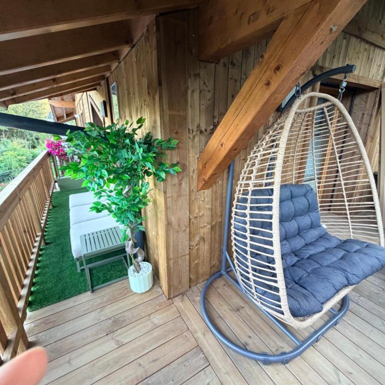 L'Oasis de Combloux - Duplex Premium pour 6 personnes avec vue MontBlanc - Grande terrasse de 20m2 - Parking - Casier à ski - Appartement en Duplex - 3