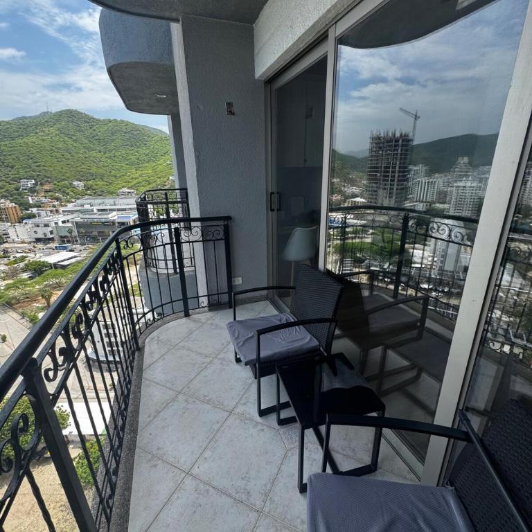 La Vista-Renovated Oceanfront Duplex In Rodadero - Apartamento de 1 dormitorio - 8