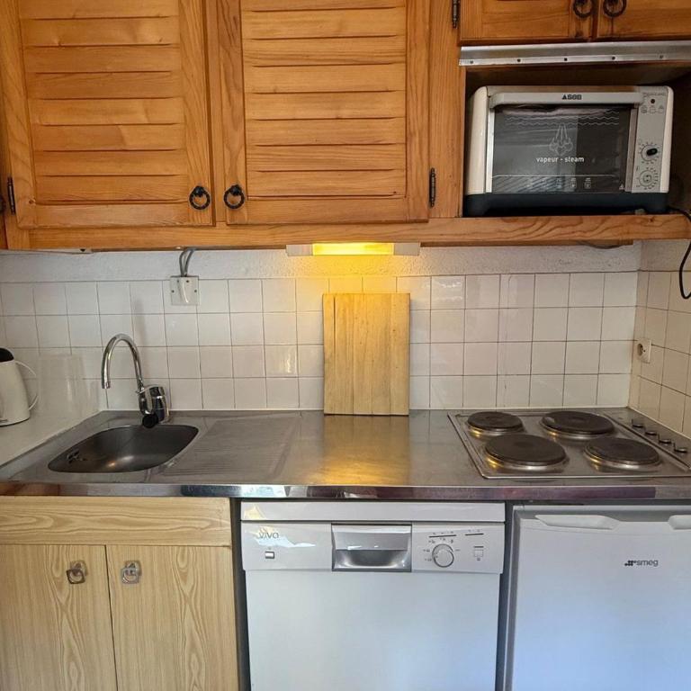 2 pièces au pied des pistes, 6 couchages - Appartement 1 Chambre - 3
