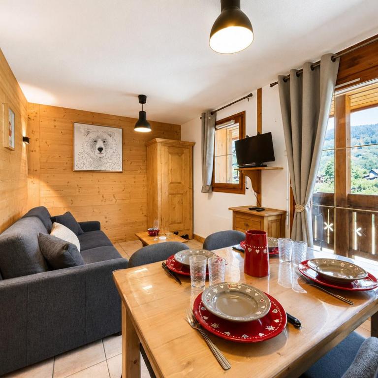 Studio cabine cosy au pied des pistes, 4 pers, balcon - Studio - 1
