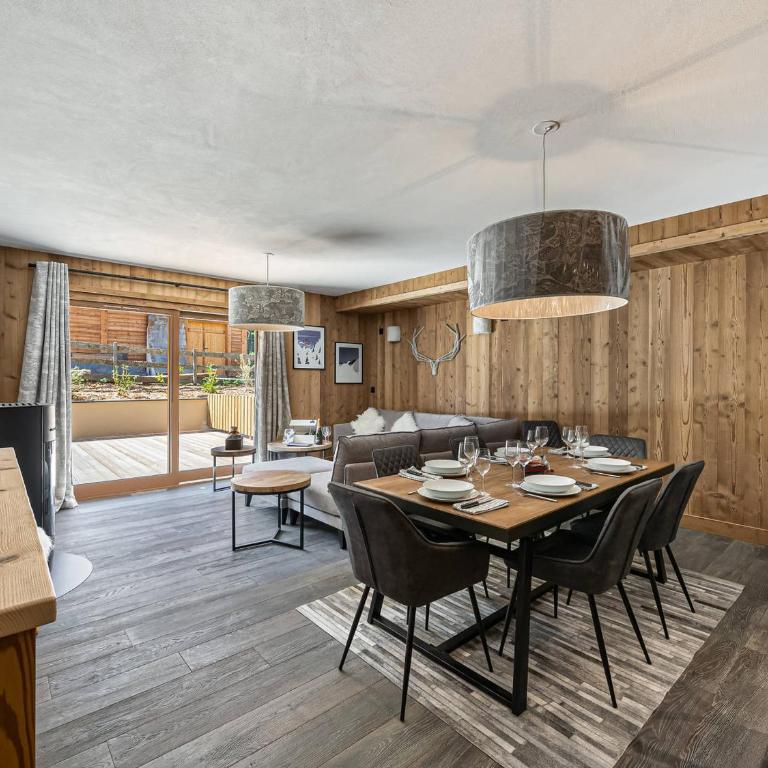 Appartement neuf à Courchevel proche des pistes, 3 chambres, dortoir, wifi, parking - Four-Bedroom Apartment - 10