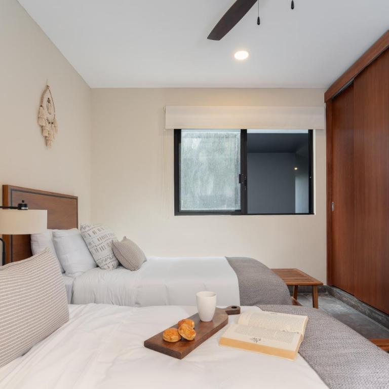 Terraza Privada PH Con Jacuzzi Tulum - Two-Bedroom Apartment with Private Pool - 24