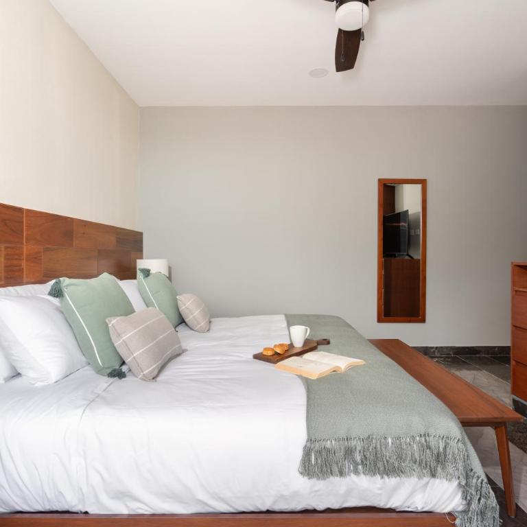 Terraza Privada PH Con Jacuzzi Tulum - Two-Bedroom Apartment with Private Pool - 16