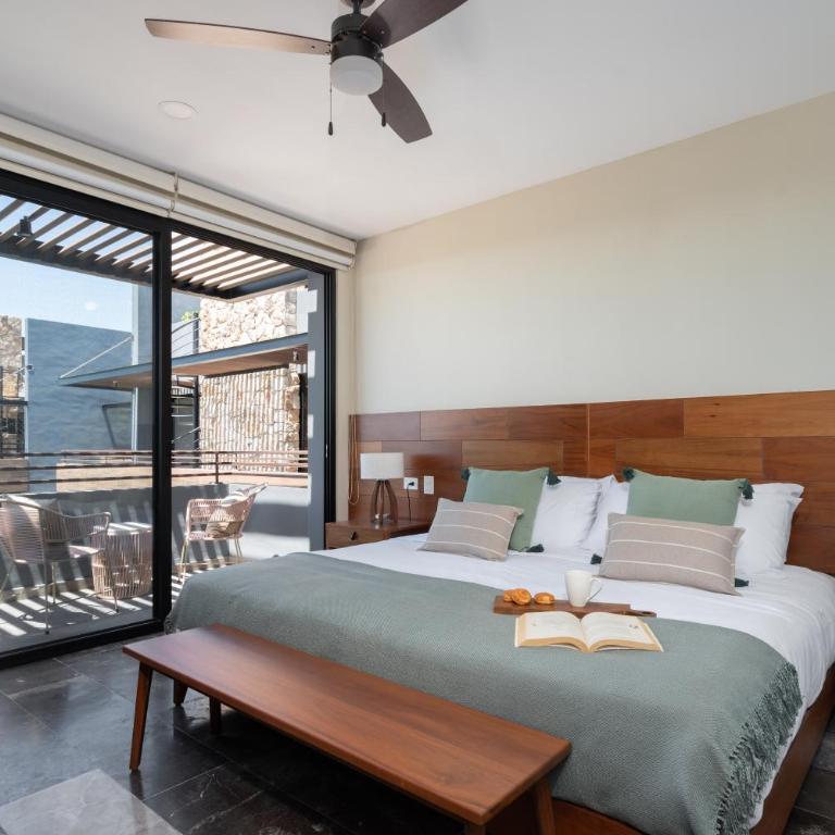 Terraza Privada PH Con Jacuzzi Tulum - Two-Bedroom Apartment with Private Pool - 17
