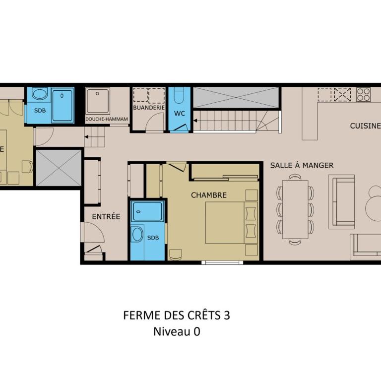 Duplex 4★, 8 pers, proche pistes et village, 4 chambres - FR-1-304-295 - Appartement - 12