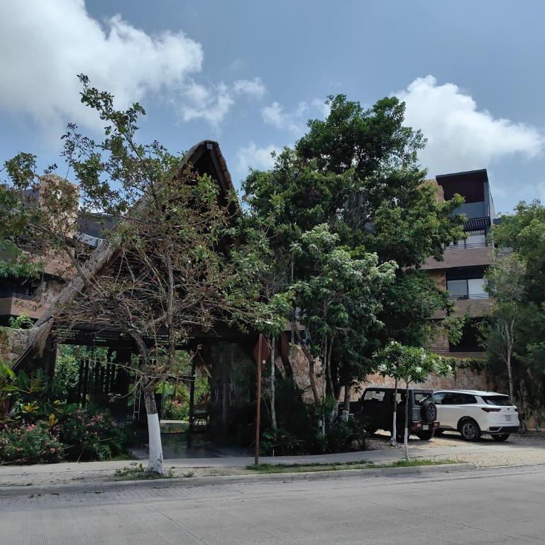 Terraza Privada PH Con Jacuzzi Tulum - Two-Bedroom Apartment with Private Pool - 55