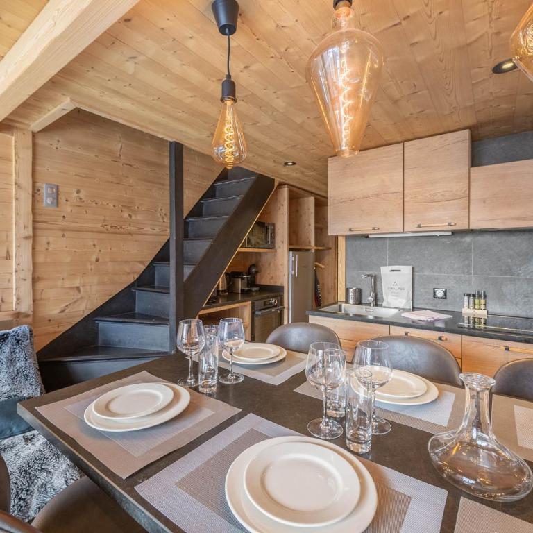 Duplex rénové proche pistes, 6 pers, animaux bienvenus, Wi-Fi - Appartement 1 Chambre - 11