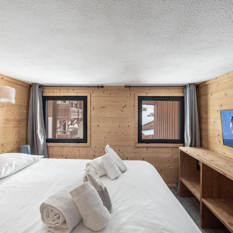 Duplex rénové proche pistes, 6 pers, animaux bienvenus, Wi-Fi - Appartement 1 Chambre - 13