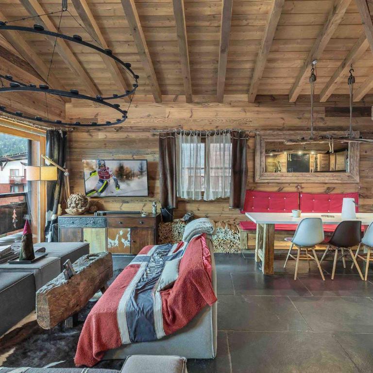 Appartement à Courchevel 1300 pour 8 pers, au pied des pistes avec sauna - FR-1-568-54 - Apartamento - 1
