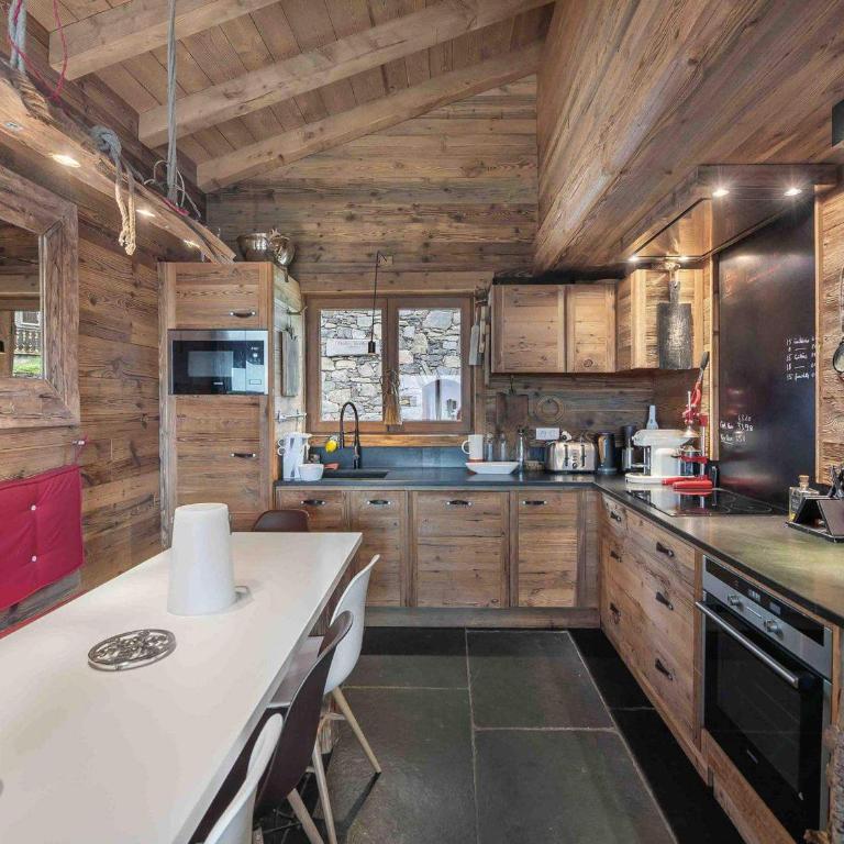 Appartement à Courchevel 1300 pour 8 pers, au pied des pistes avec sauna - FR-1-568-54 - Apartamento - 7