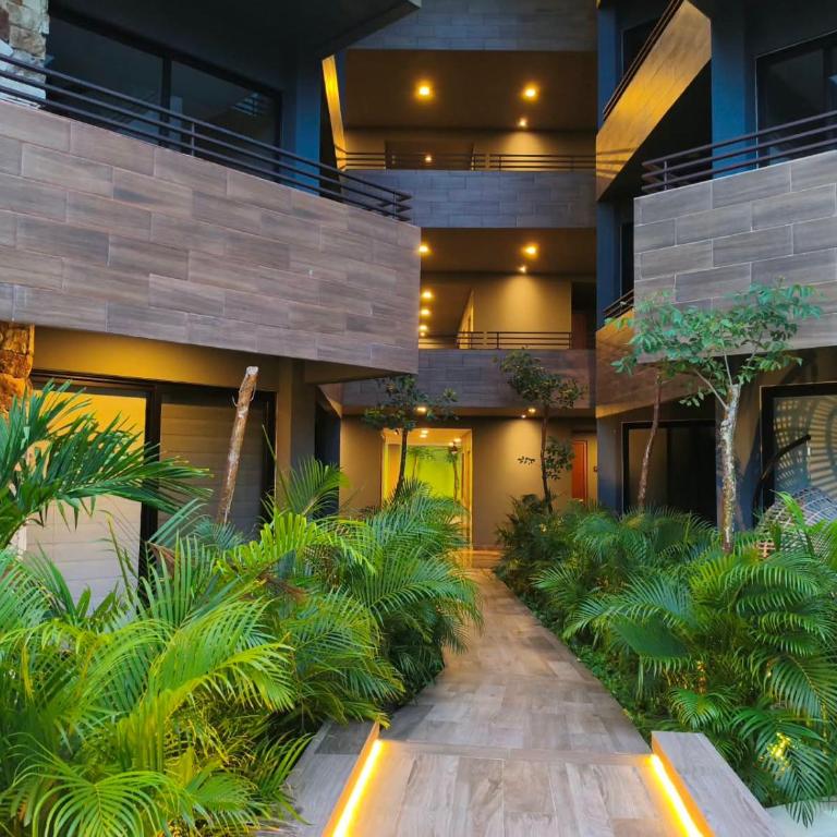 Terraza Privada PH Con Jacuzzi Tulum - Two-Bedroom Apartment with Private Pool - 45