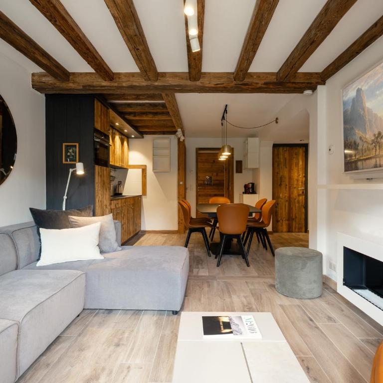 Appart 3★, 6 pers, terr. sud, centre La Clusaz, à 50m pistes, animaux admis - FR-1-304-190 - Appartamento (6 Adulti) - 5