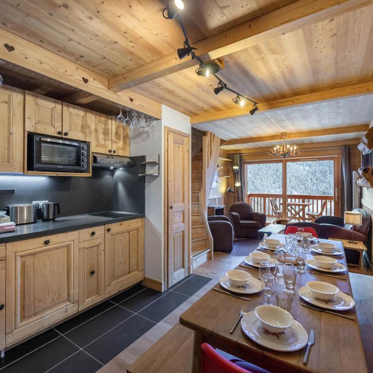 Lumineux duplex pour 8 pers, proche centre, Méribel - FR-1-565-78 - Apartment - 10