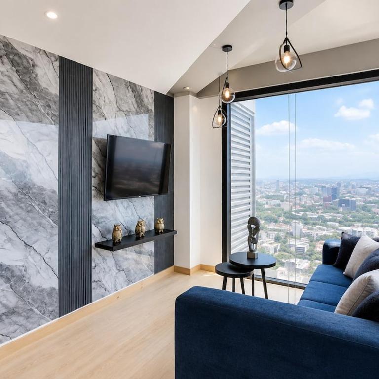Panoramic City View Condo on Reforma with Pool Gym - Apartment - 62