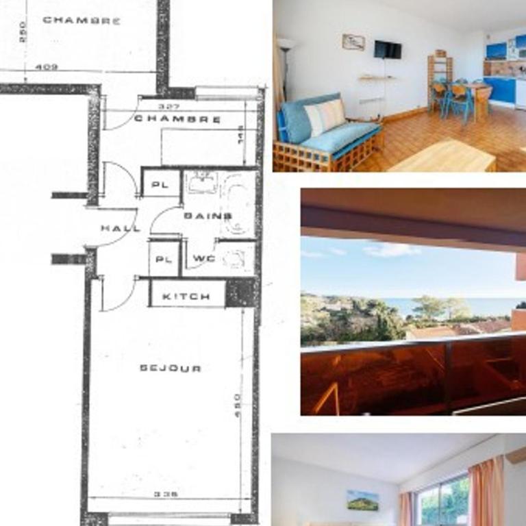 Appartement 6 personnes, vue mer, Wi-Fi inclus - FR-1-827-36 - Appartamento - 17