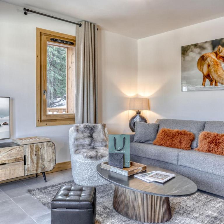 Appartement confortable à Villard-sur-Doron pour 6 personnes avec parking - Appartamento con 3 Camere da Letto - 12