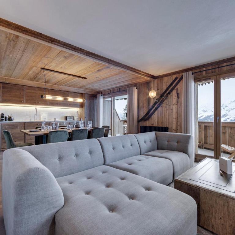 Appartement de charme pour 8 personnes avec parking et WIFI près des pistes - Appartement 3 Chambres - 12