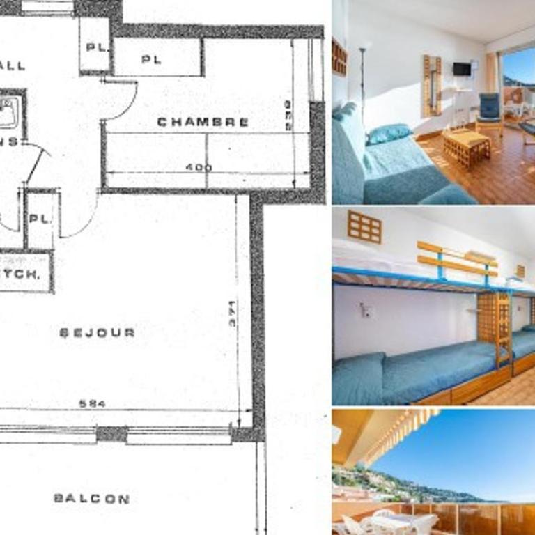 Studio 6 pers. avec Wi-Fi, vue mer - FR-1-827-28 - Monolocale - 19