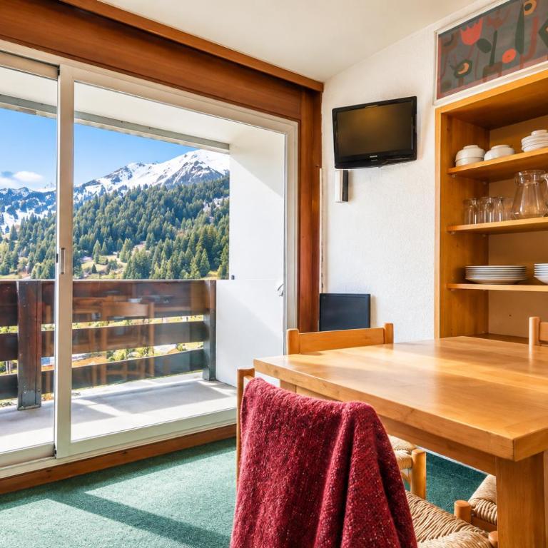 Appartements ski aux pieds Les Bleuets Meribel Mottaret - Appartement avec Balcon - 7